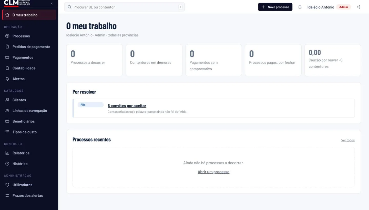 O meu trabalho: processos, demoras, comprovativos e cauções